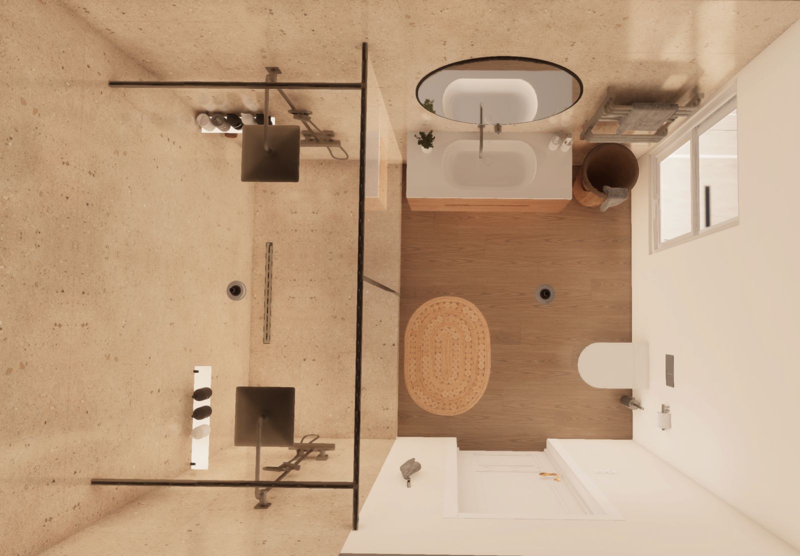 One of the 3D Renderings